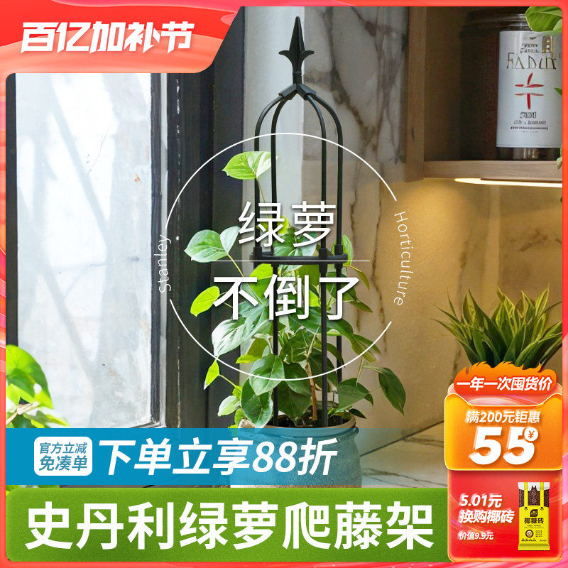 史丹利绿萝架爬藤架花架园艺支柱户外阳台庭院月季铁线莲攀爬支架