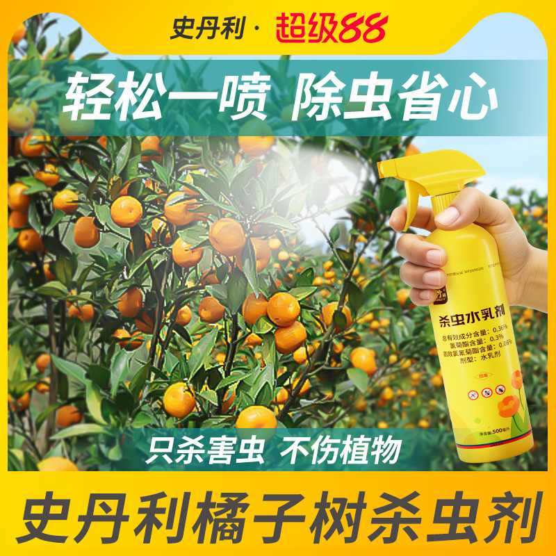 史丹利桔子树专用杀虫剂