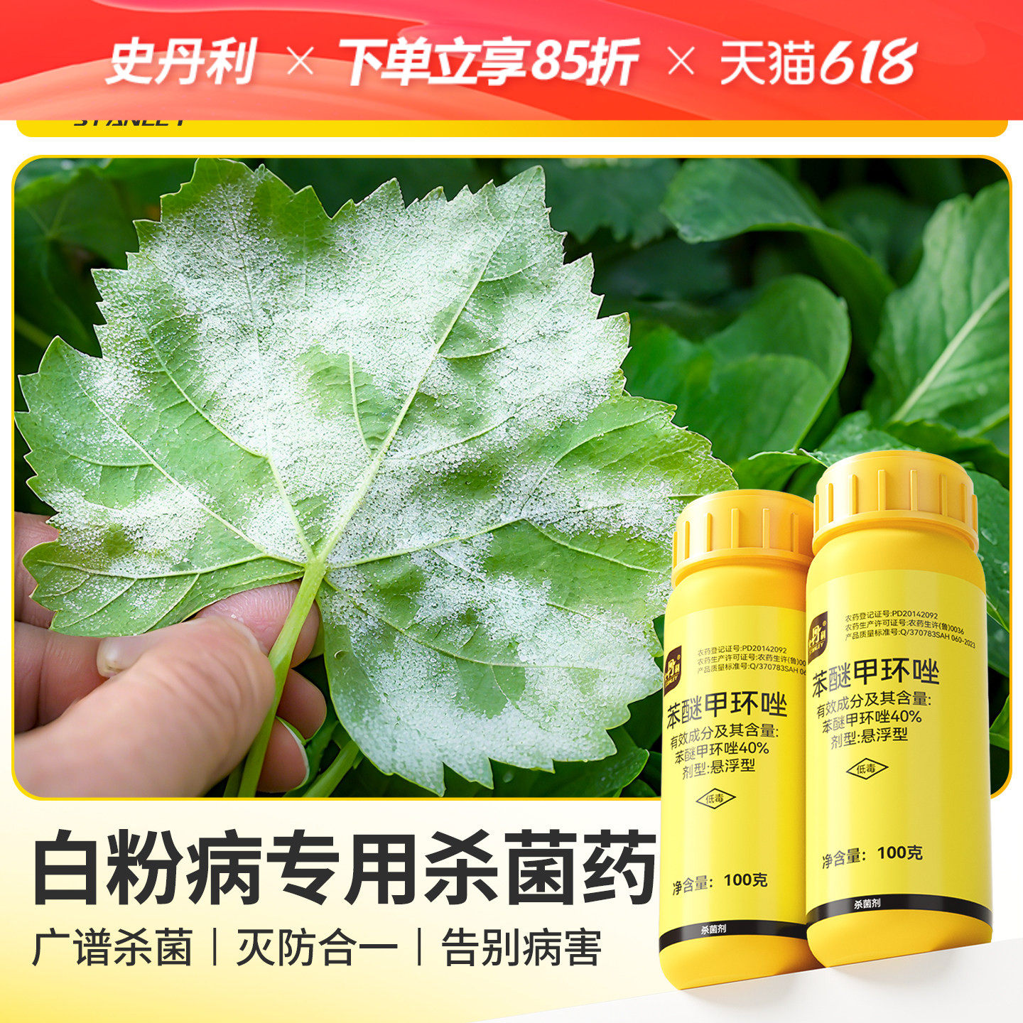 白粉病专用药|治病不伤花