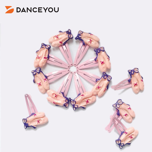 Danceyou饰品淑女表演发卡芭蕾舞