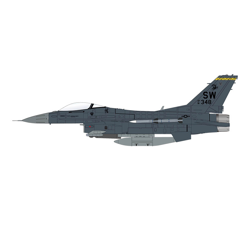 HobbyMaster F-16C史诗狂怒行动 美国空军战斗机模型仿真合金成品图片