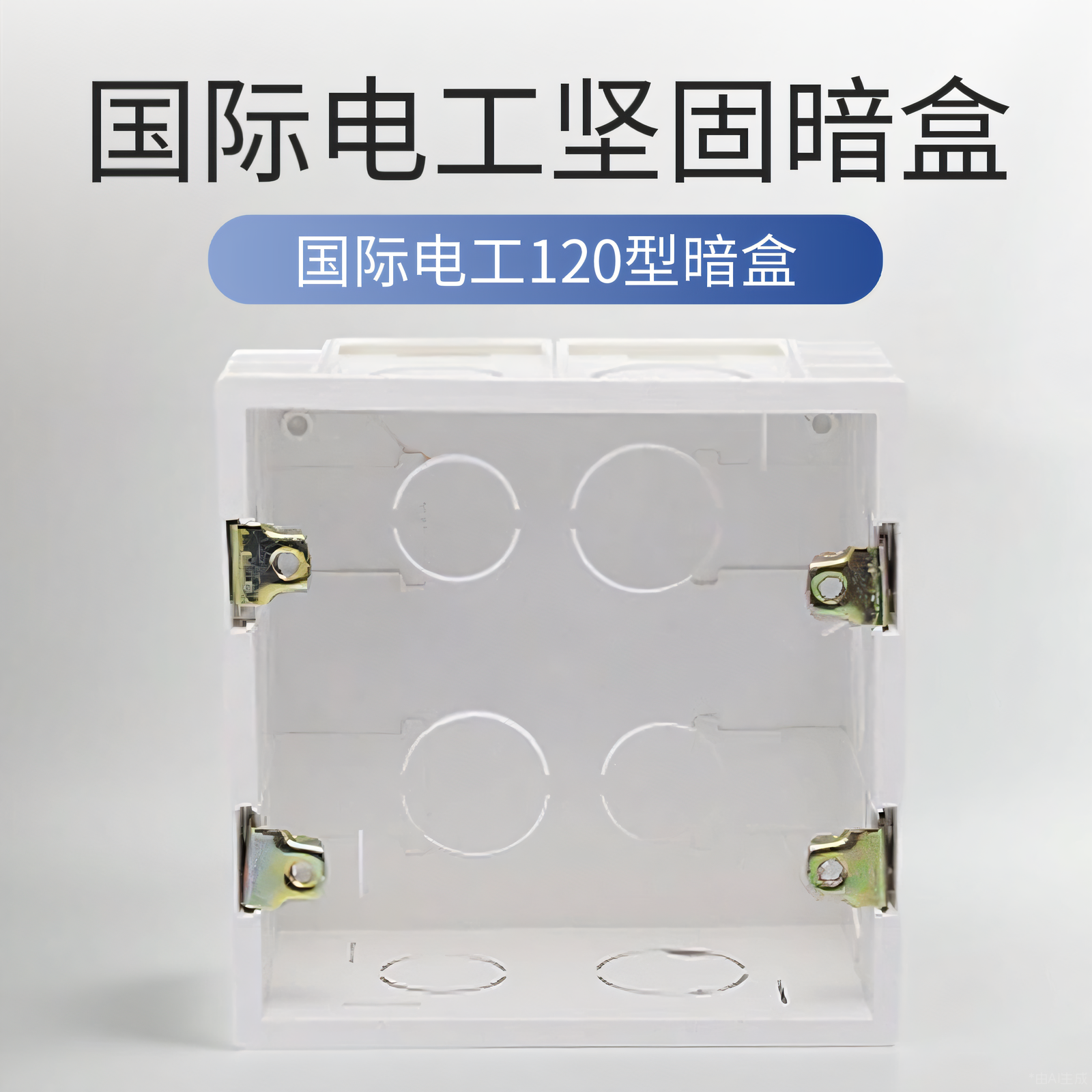 国际电工接线120型通用插板暗盒
