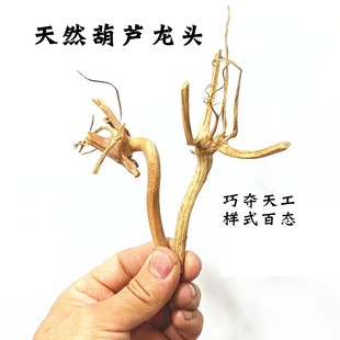 天然葫芦龙头大中小号风水葫芦挂件摆件饰品配件可接龙头样式各异