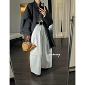 2.22晚8 极简row风松弛感宽松显瘦九分裤 灯笼裤 CCCFHEUNG 休闲裤