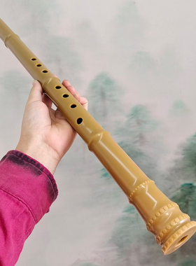 南箫树脂箫 塑料南箫 黑色黄色箫 树脂南箫 民族乐器E调F调G调箫