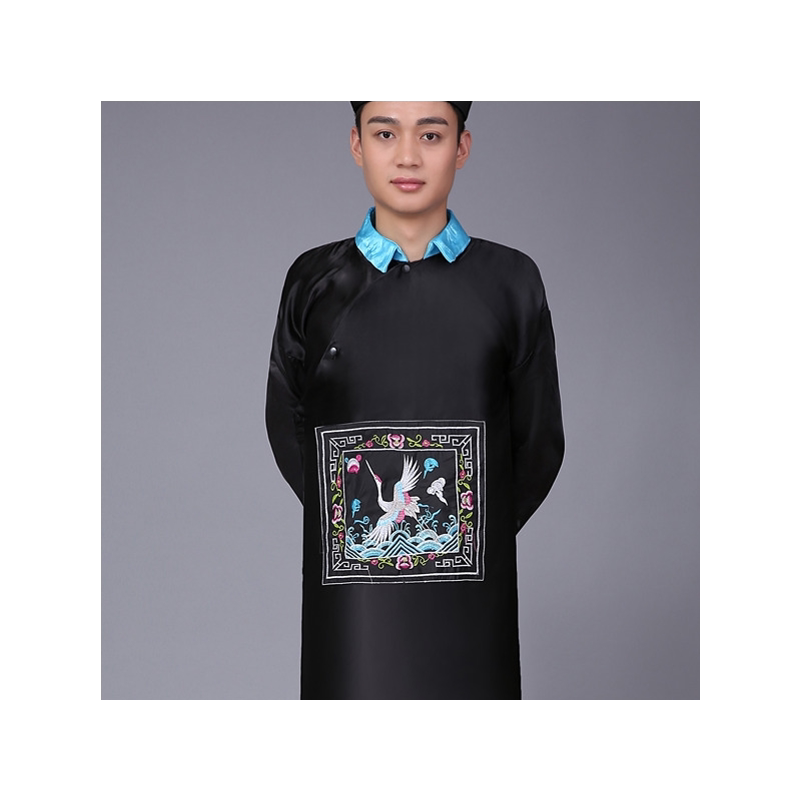 赠帽子新款万圣节cos僵尸演出服清朝服饰官服太监服鬼节成人服装