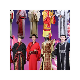 负荆请罪课本剧服装学生文艺演出廉颇蔺相如赵王大臣运动会古风