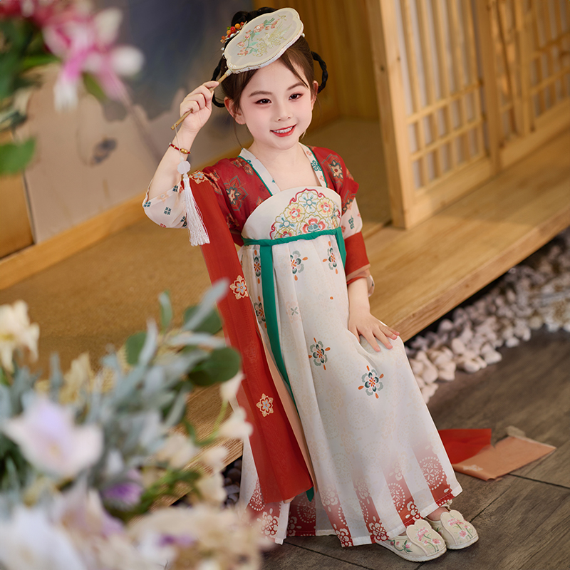 2025新款襦裙夏装古风公主女孩裙