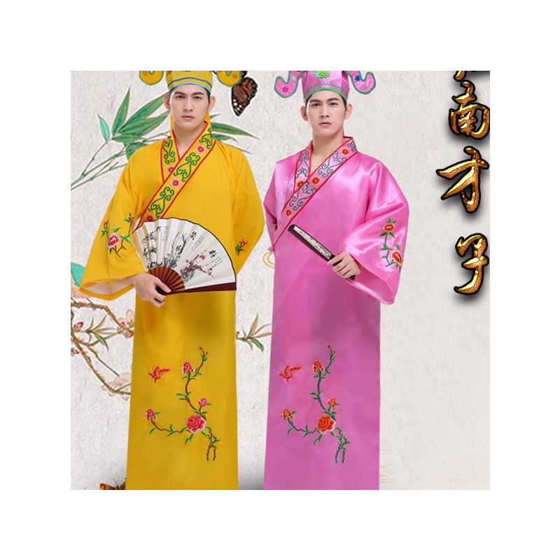 江南四大才子古装衣服喜公伴郎唐伯虎公子西门庆年会表演戏服