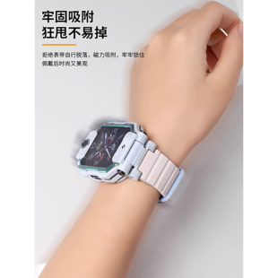 Z7A Z6巅峰版 Q3腕带配件U5通用 N5替换带Q1 z8少年版 Z2Y 适用于小天才儿童手表Z11磁吸硅胶表带z10 Z1S