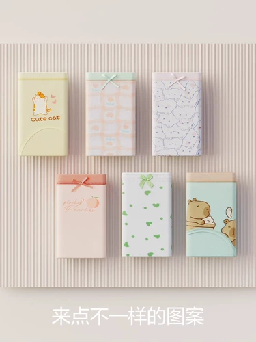 Антибактериальные хлопковые трусы, демисезонные милые шорты, штаны, средняя посадка