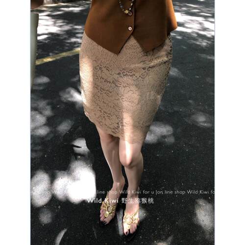 WildKiw蕾丝半身裙女新