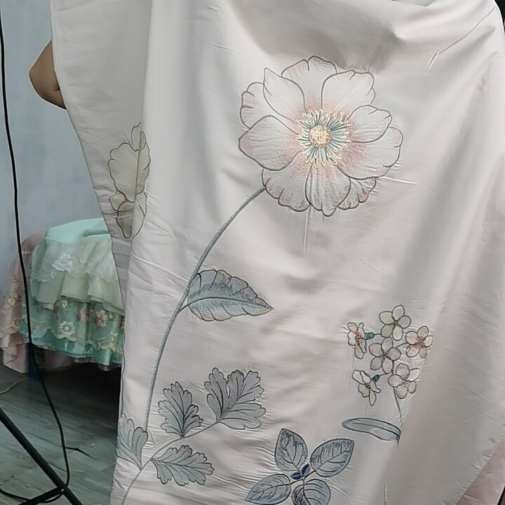 高端纯棉四件套单品福利家纺布艺/布料面料缝