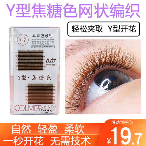 网状编织焦糖色自动开花不散根