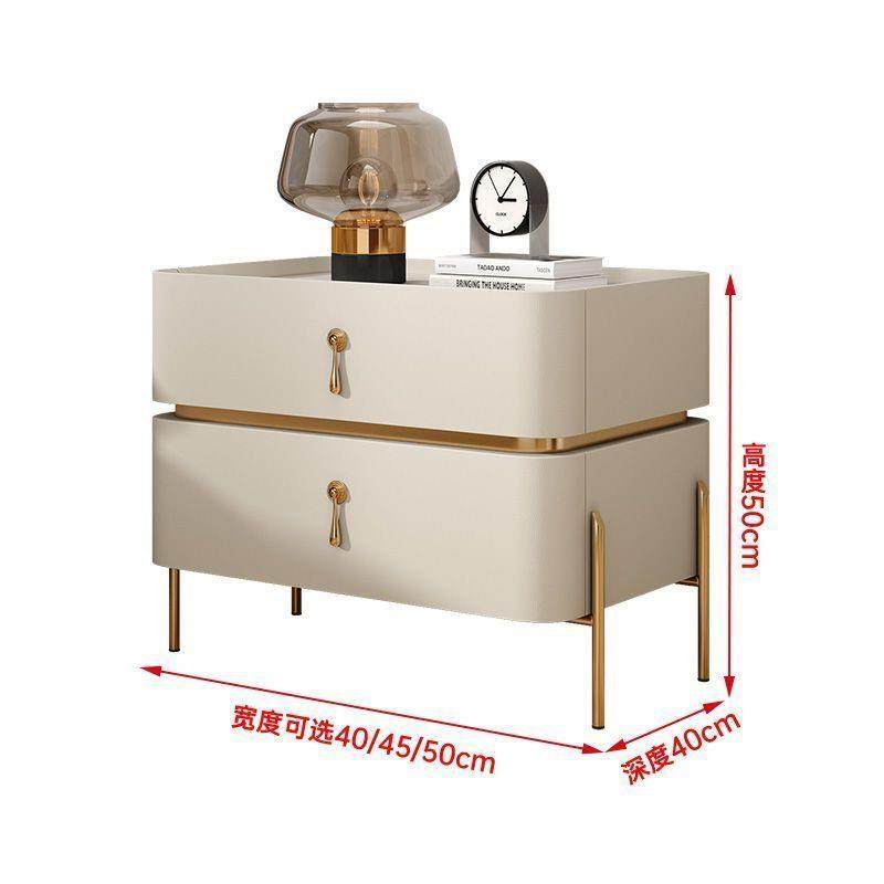 装高整级感柜床头柜轻奢简约al168现代木实床边岩板卧室皮,住宅家具,其它柜类,淘宝优惠券,粉丝福利购,淘宝优惠卷