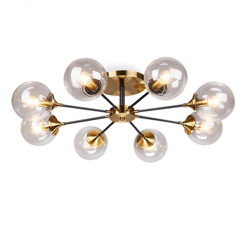 北吸灯客厅卧欧室灯具简约现代创个性玻璃餐厅房间魔豆顶359餐意,家装灯饰光源,智能吊灯,淘宝优惠券,粉丝福利购,淘宝优惠卷