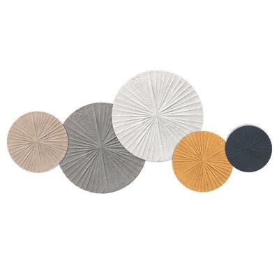 北dAMY224欧奢风格客厅装饰画沙发背景墙现代简约轻挂画3立体餐圆