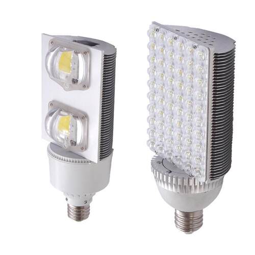 LED横罩插灯贴片大功雷驰LED率横光源60W型材铝外壳P筒CLED玉米灯