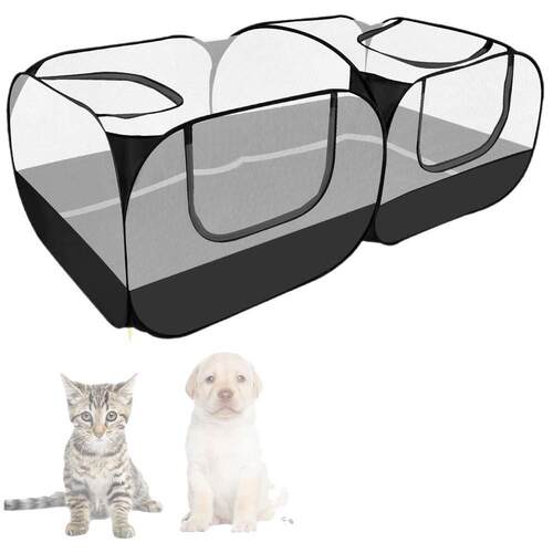 爆ODL款便携式鸡用围户外可折叠兔猫狗鸭宠子物围栏帐栏篷