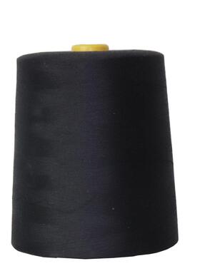 4平0厂2线缝纫线1公斤超大卷足码车宝塔线Y-402-1黑白色锁边线家