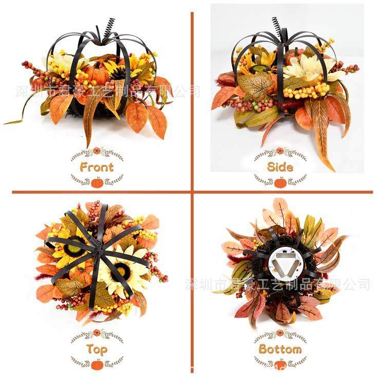 品仿真丰收节枫叶NDP南景瓜烛台摆件浆创意果餐桌场布置新装饰,节庆用品/礼品,装扮布置套餐,淘宝优惠券,粉丝福利购,淘宝优惠卷