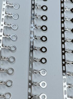 2横.22.52.3圆环接线端子0.UYE4mm宽边连接线片O型接地片端子8K/