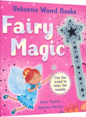 Usborne Wand Books Fairy Magic 尤斯伯恩 仙女魔法书 魔法棒发声 互动性强 亲子绘本 英语启蒙纸板书 英文原版进口儿童图书