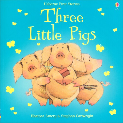 三只小猪小火龙低幼故事绘本