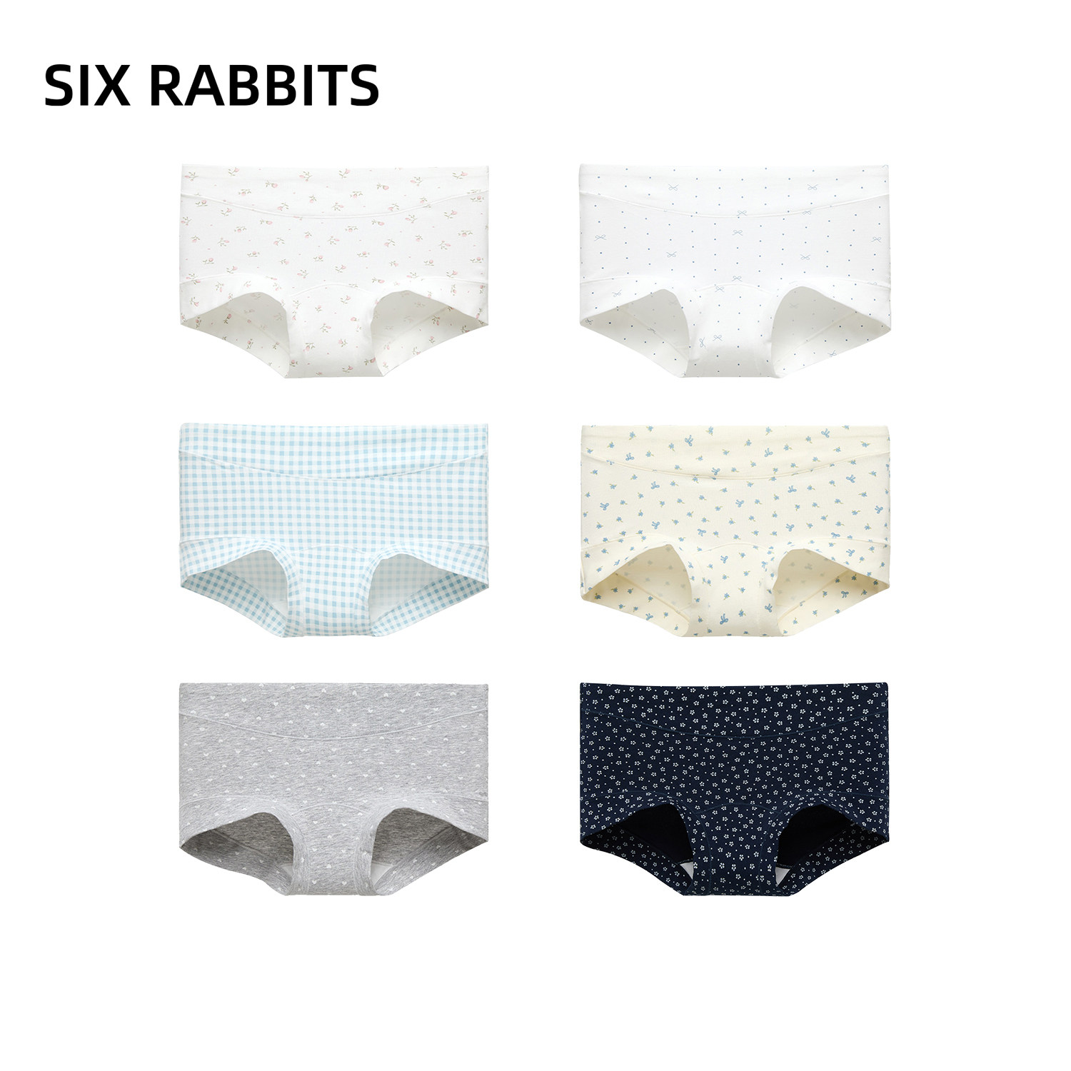 六只兔子A类婴儿棉大码内裤女10A抑菌棉质底裆全包臀高腰平角短裤,女士内衣/男士内衣/家居服,女三角裤,淘宝优惠券,粉丝福利购,淘宝优惠卷