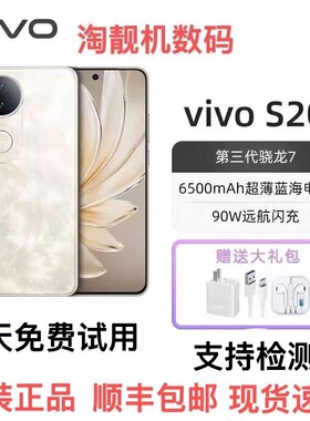 vivo S20 智能5G柔光人像 6500mAh超薄长续航大电池直屏手机