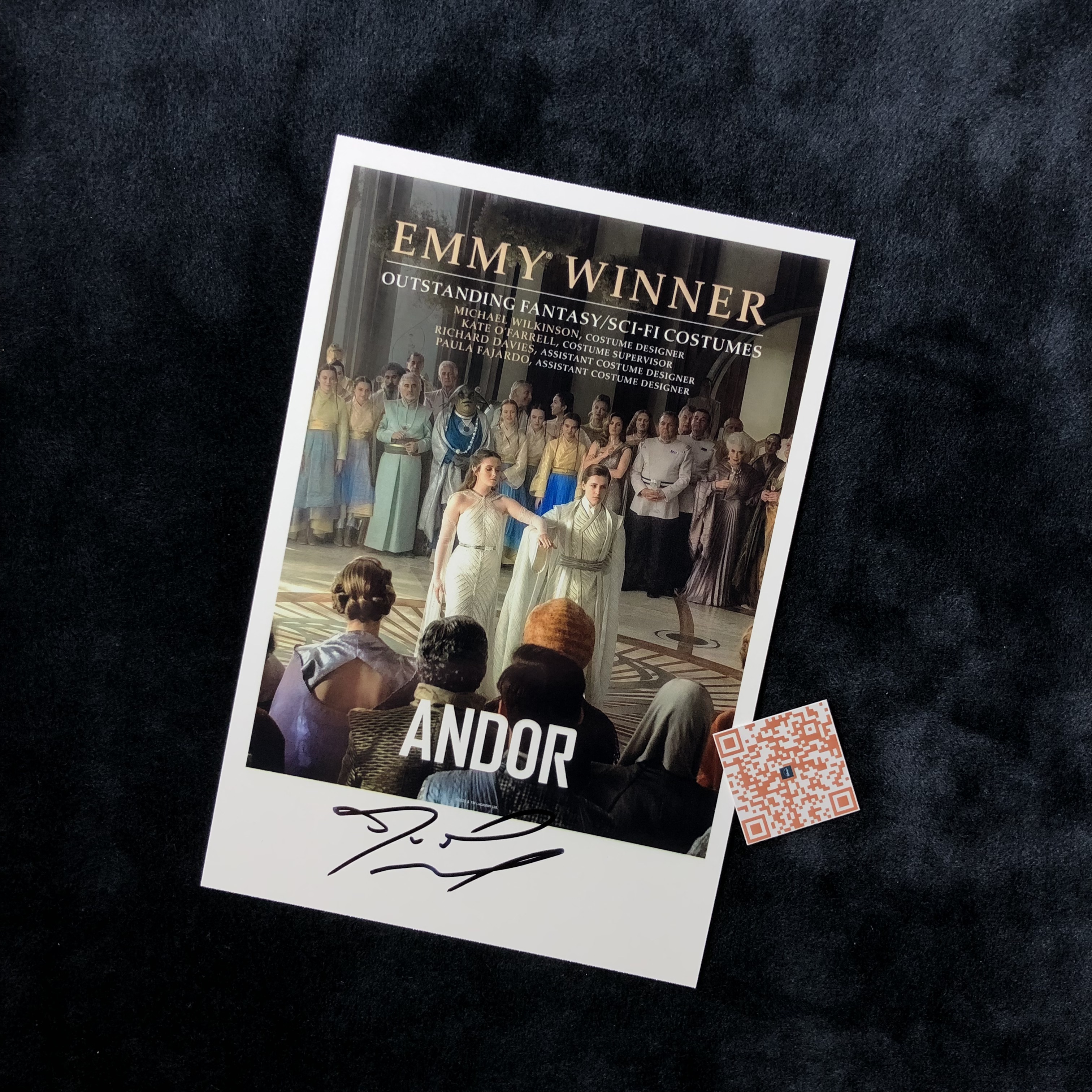 安多第二季 Andor Season 2 迭戈卢纳 Diego Luna 亲笔签名照片