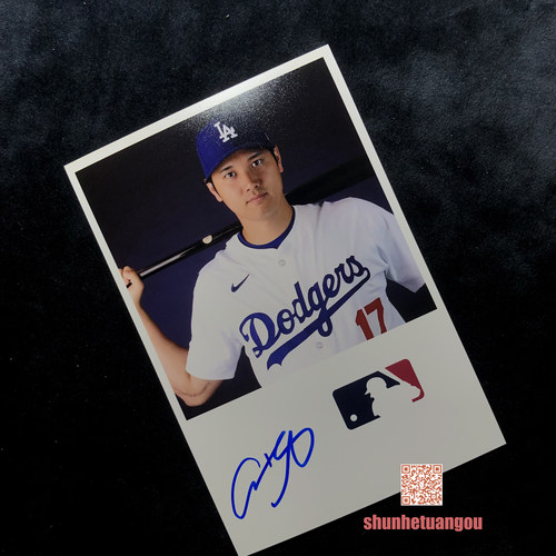 大谷翔平Shohei Ohtani亲笔签名照片A