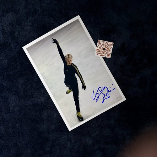 伊利亚马里宁 Ilia Malinin 亲笔签名照照片 冠军