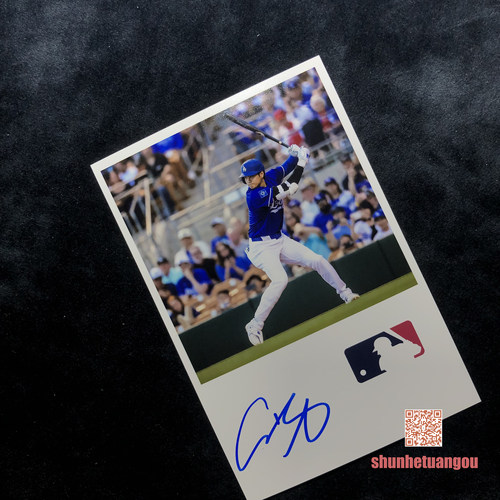 大谷翔平Shohei Ohtani亲笔签名照片