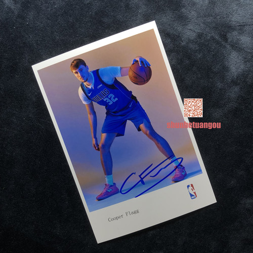 库珀弗拉格Cooper Flagg亲笔签名照片A