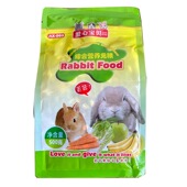 爱心宝贝综合营养兔粮除臭饲料美毛成兔粮1斤装 拒绝挑食