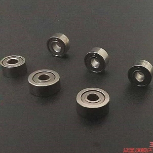 车齿轮导轮过渡齿小型滚珠珠微型小轴承车轴自制车轮空转车珠底盘