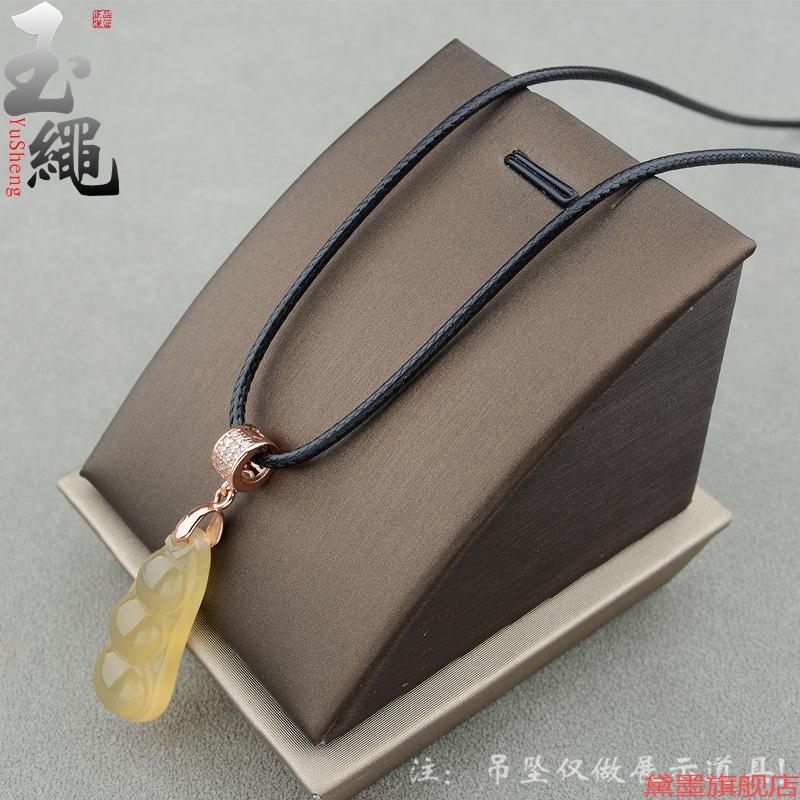 编织绳2mm小米扣蜡绳吊坠绳DIY材料锁骨链绳扣挂绳项链