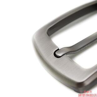 卡子扣头合金男士哑4.0cm4皮带扣腰带头加宽diy锌扫皮具