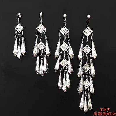 diy假少数芝麻铃铃铝片泡泡苗女配饰品一台苗银片凉山配