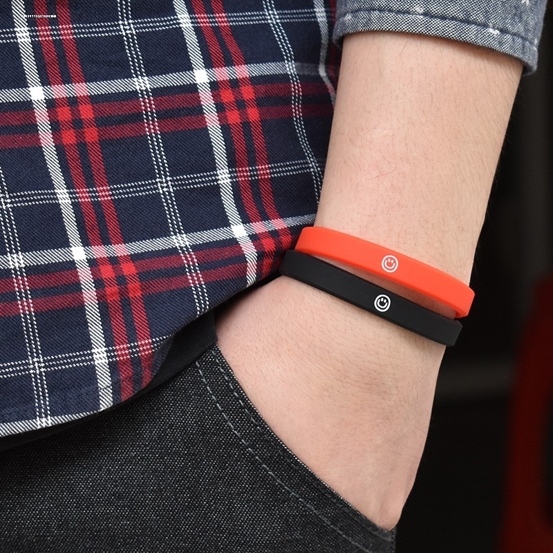 手腕圈表情自律手环运动手带弹性好厌恶时尚小情绪疗法皮套