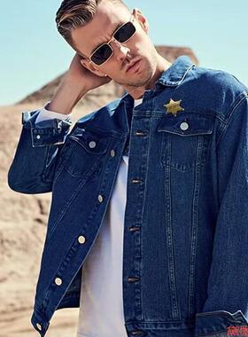 卡牌sherif金属纪念章朱迪热销胸针警察徽章光面勋章饰品