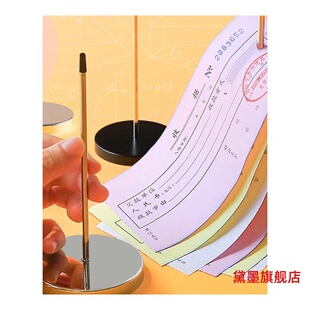 便签处方签点菜单收纳器收据菜单夹插单子的架子后厨财务奶茶传票