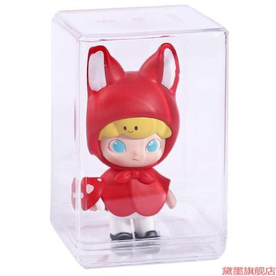 挂墙2024防尘泡泡玛透明大号盲盒收纳展示架手盒潮玩娃娃