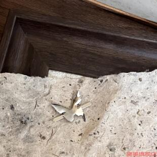 蝴蝶扣成人鞋鞋子百搭立体扣饰装饰可拆卸亮面单扣小更换