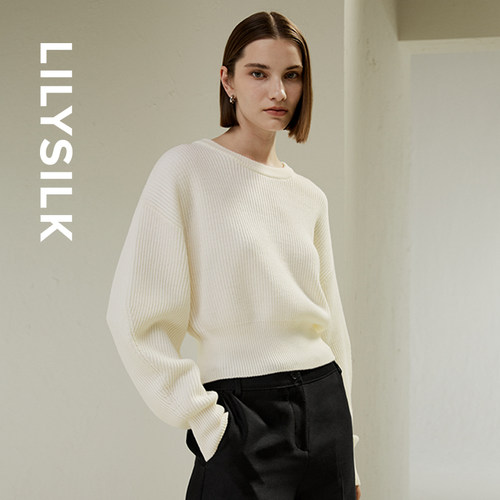 LILYSILK莉莉秀客套头毛衣