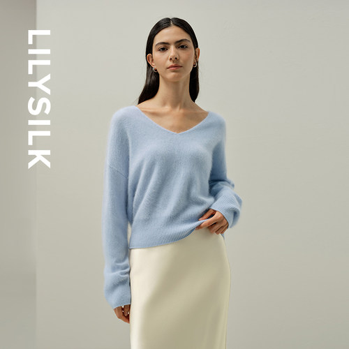 莉莉秀客套头毛衣女士