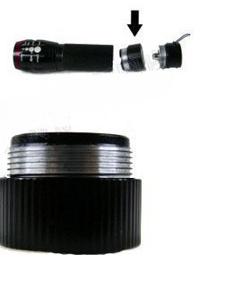 TECHKIN 00403 自行车骑行电筒加长节配件 定制商品