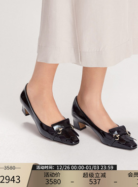 Patricia/帕翠亚西班牙原产2025春季新品百搭通勤真皮女单鞋92381