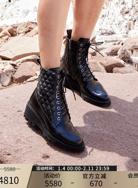 Patricia/帕翠亚西班牙原产2025秋冬超轻户外休闲系带短靴02307